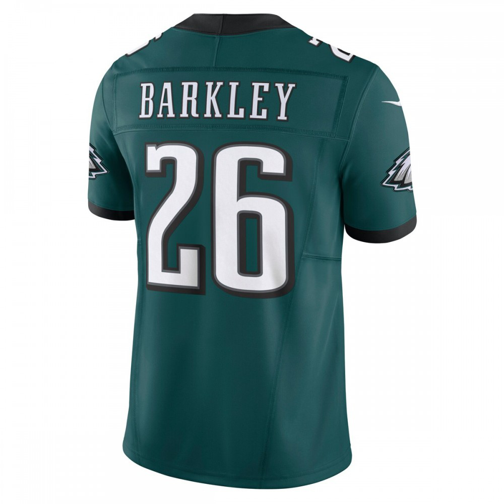 Saquon Barkley Philadelphia Eagles Nike Vapor F.U.S.E. Limited Jersey - Midnight Green-GridironStore